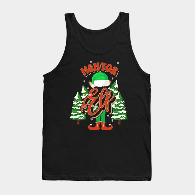 MENTOR ELF CHRISTMAS Tank Top by HomeCoquette